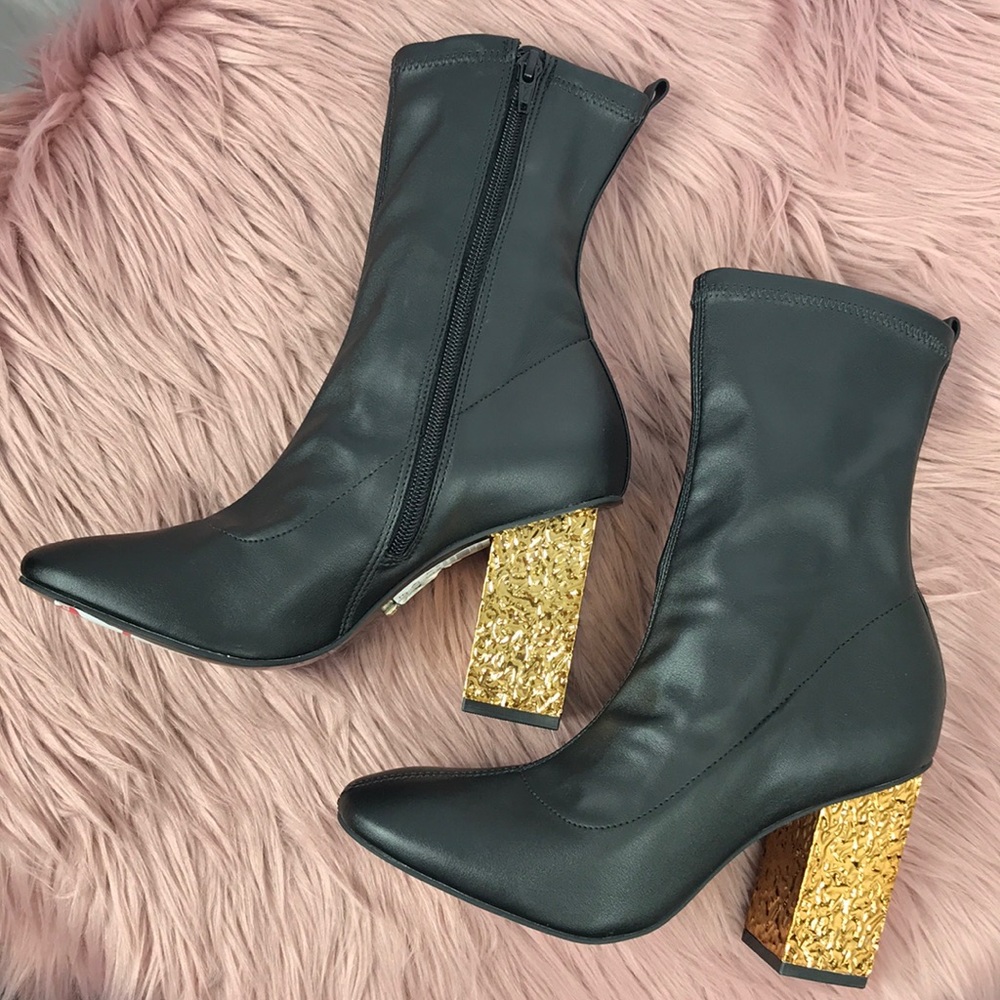Haven Electroplated Heel Sock Boot - Picture 2 of 8